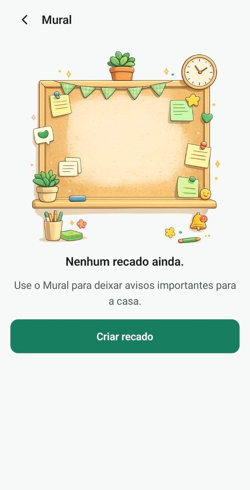 Mural: Visível para quem participa do espaço
