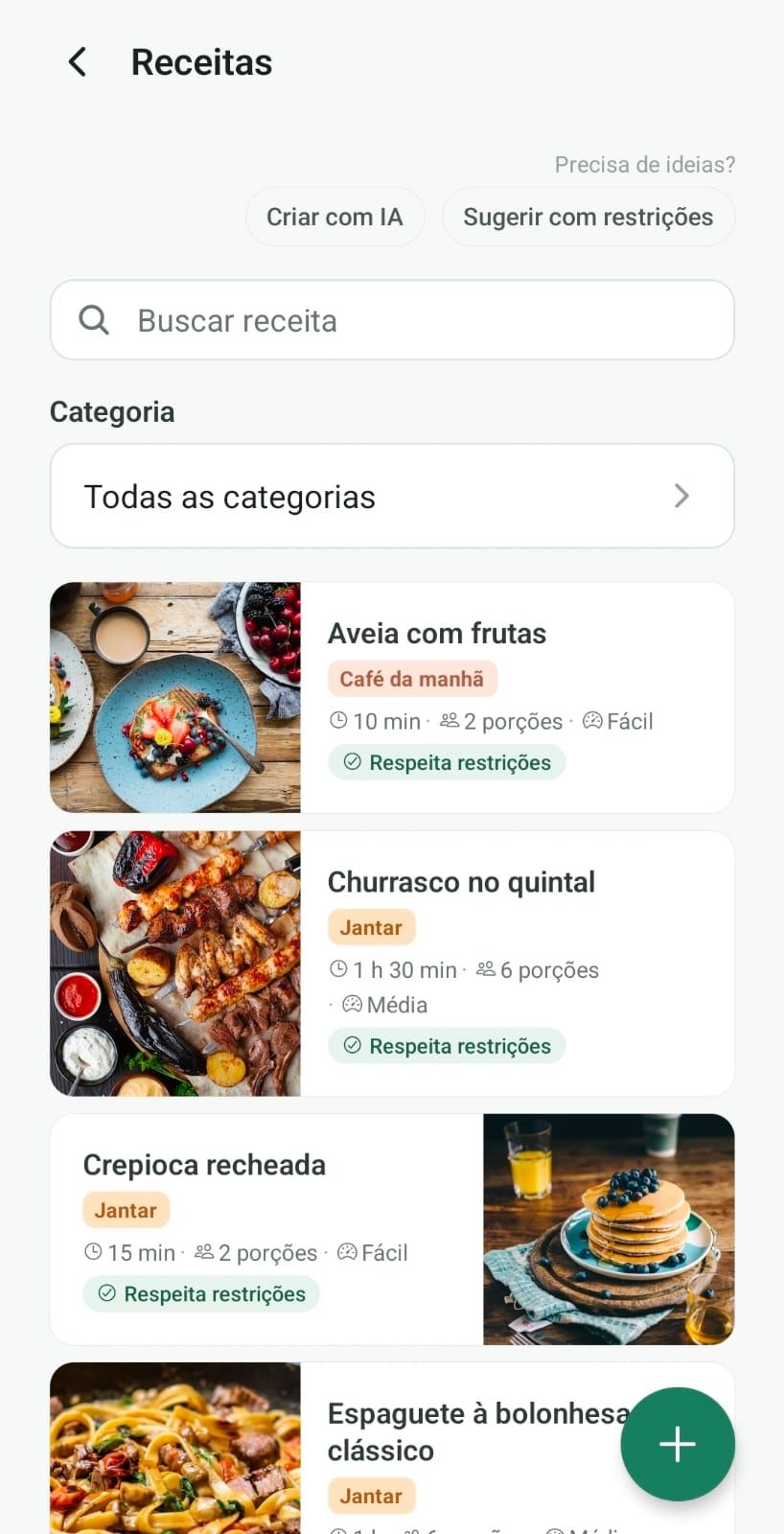 Receitas